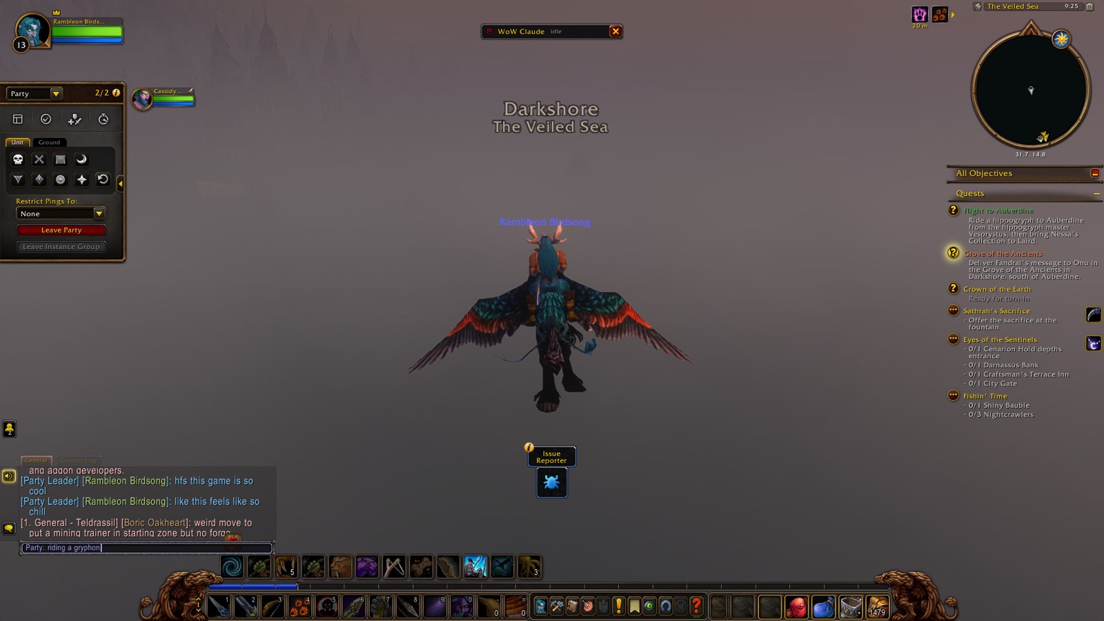 Entered Darkshore