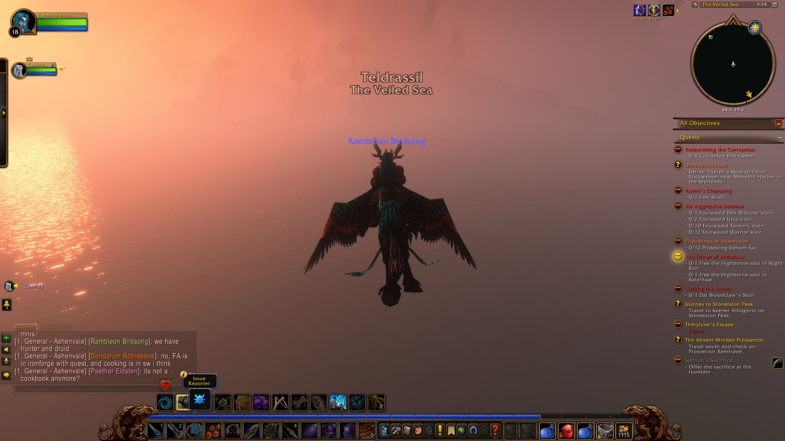 Entered Teldrassil