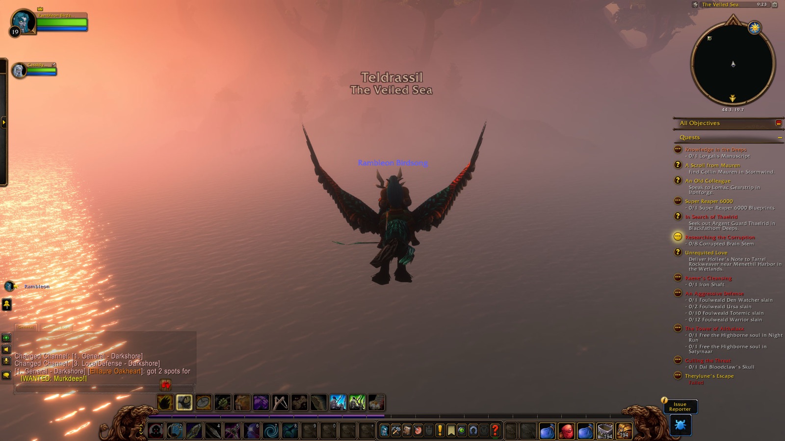 Entered Teldrassil