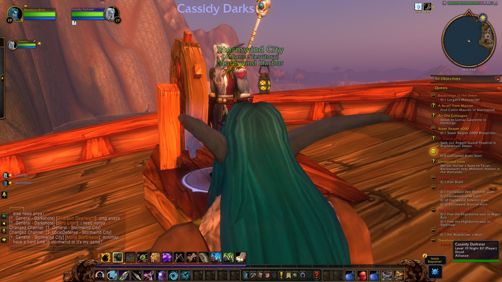 Entered Stormwind City