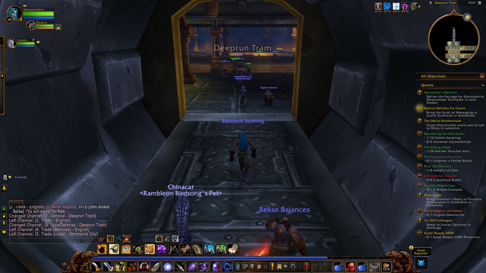 Entered Deeprun Tram