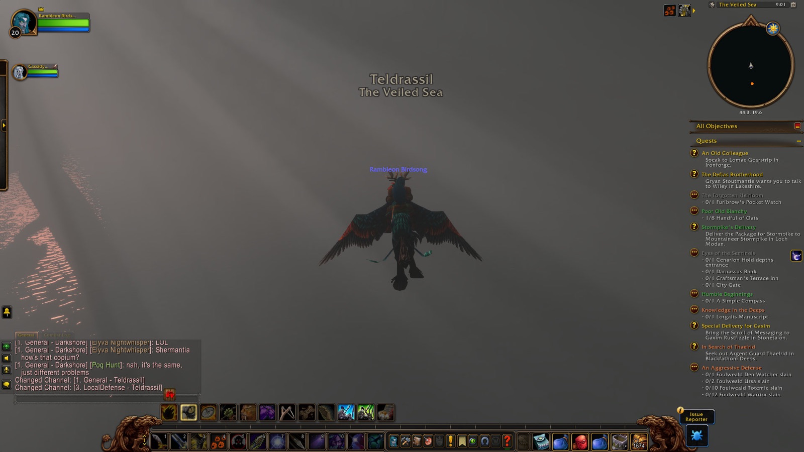 Entered Teldrassil