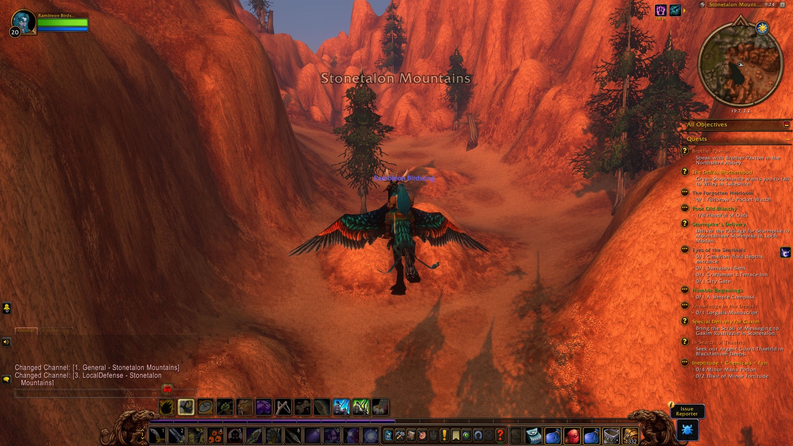 Entered Stonetalon Mountains