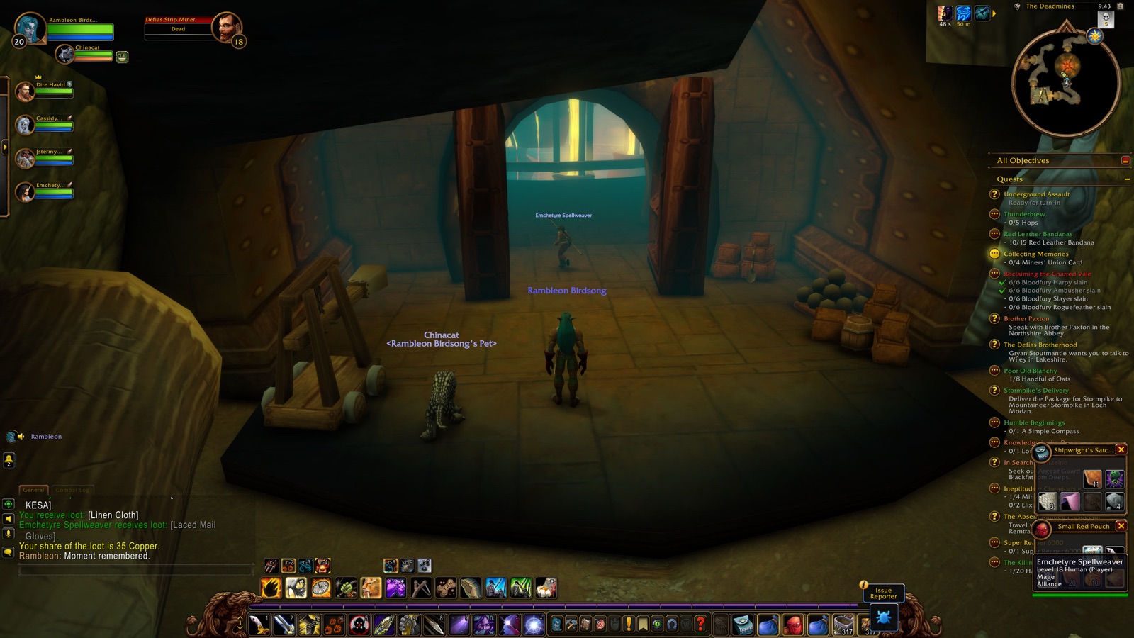 Marked moment in The Deadmines