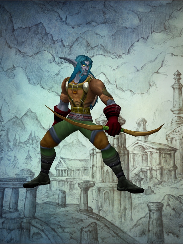 Rambleon, a night elf hunter, your guide through the guide