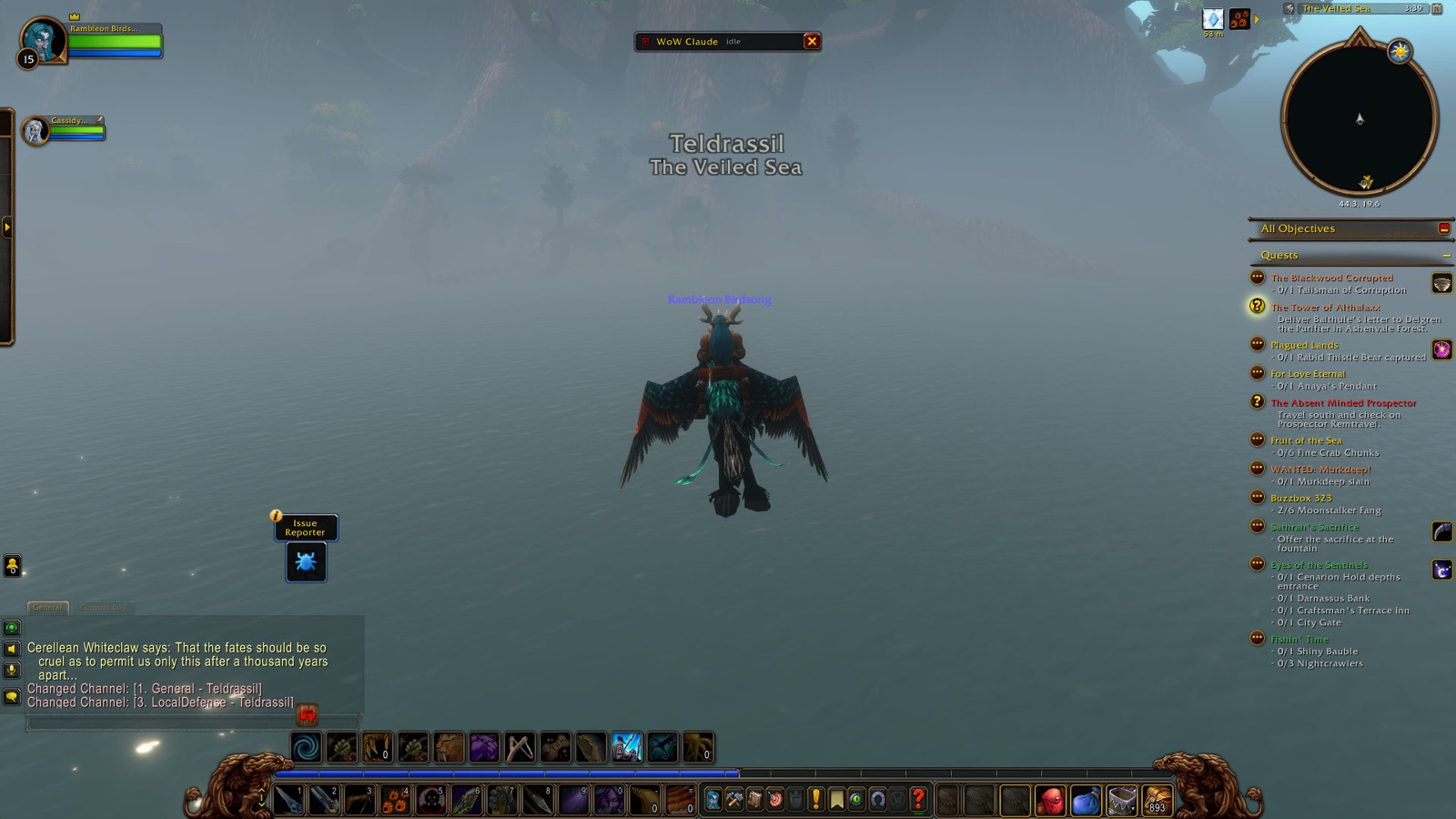 Entered Teldrassil