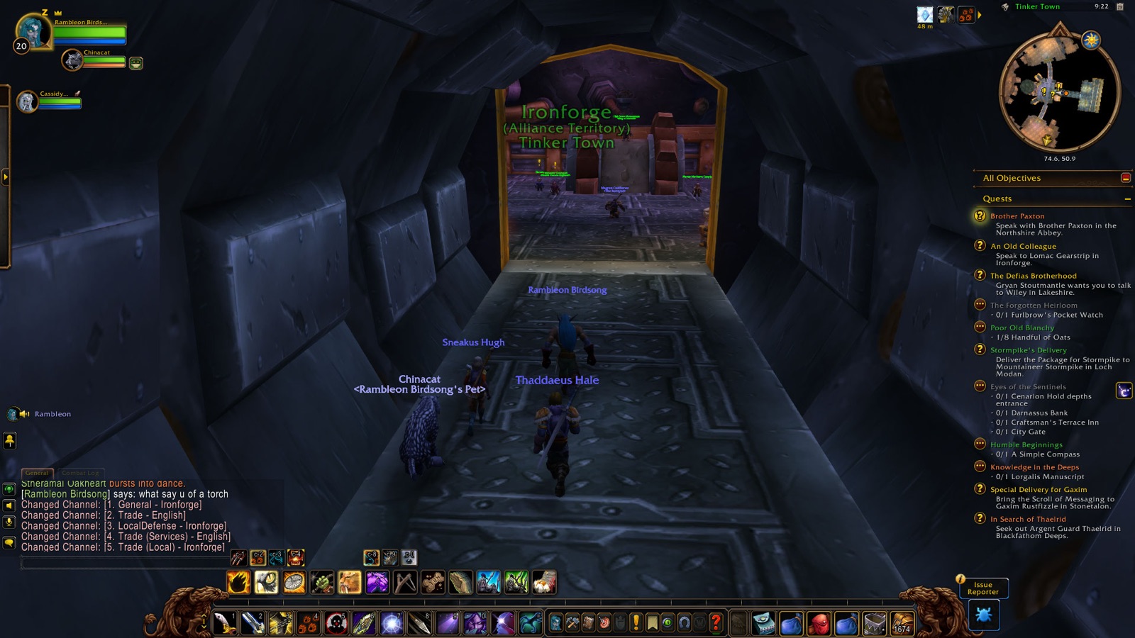 Entered Ironforge