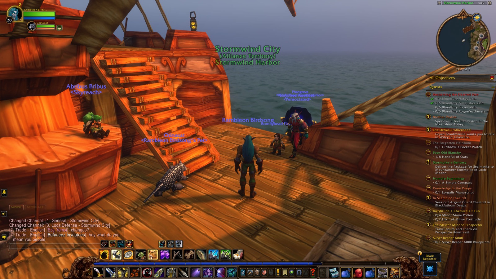 Entered Stormwind City