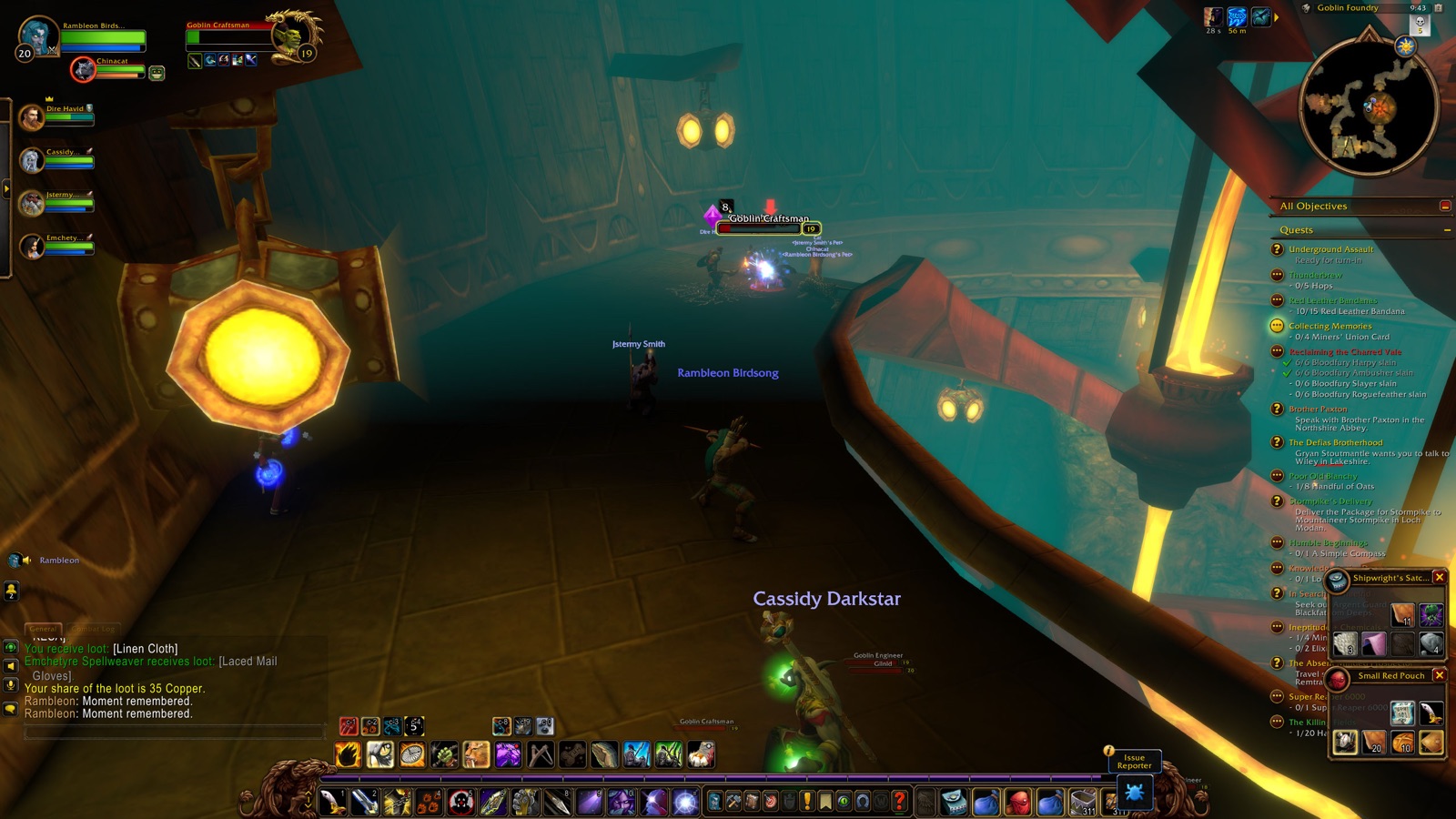 Marked moment in Goblin Foundry