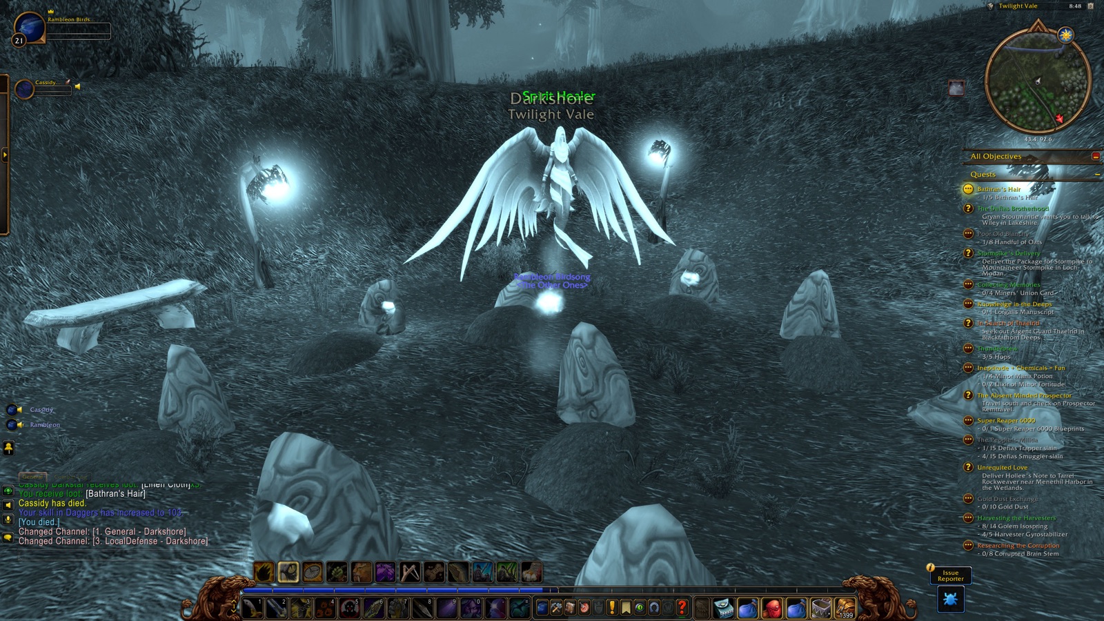 Entered Darkshore